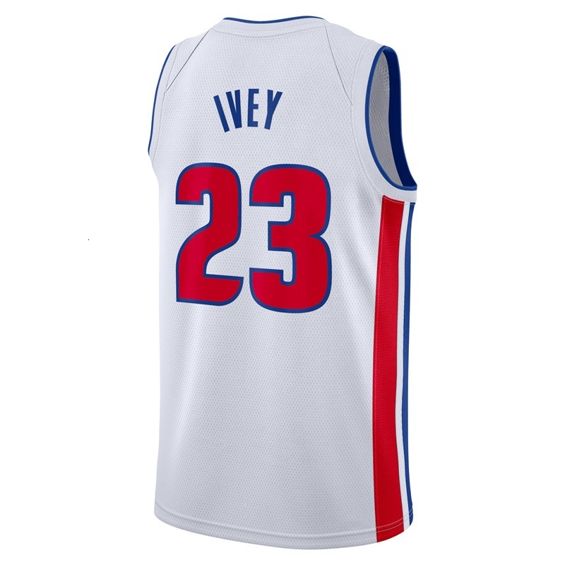 Cade Cunningham Basketball Jersey Jaden Ivey Jalen Duren Ausar Thompson Isaiah Stewart Tobias Harris Caris LeVert Ron Holland II City Tolu Smith Dunca