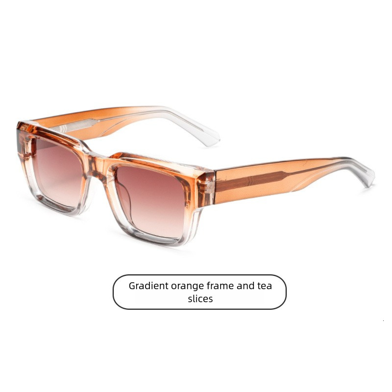 Designer Outdoor Sports Bicycle Glasses Luxury Sunscreen And UV Protection Internet Celebrity Model Square Sunglasses Trendy Brand Women's Access