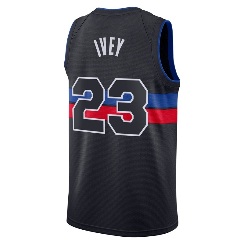 Cade Cunningham Basketball Jersey Jaden Ivey Jalen Duren Ausar Thompson Isaiah Stewart Tobias Harris Caris LeVert Ron Holland II City Tolu Smith Dunca