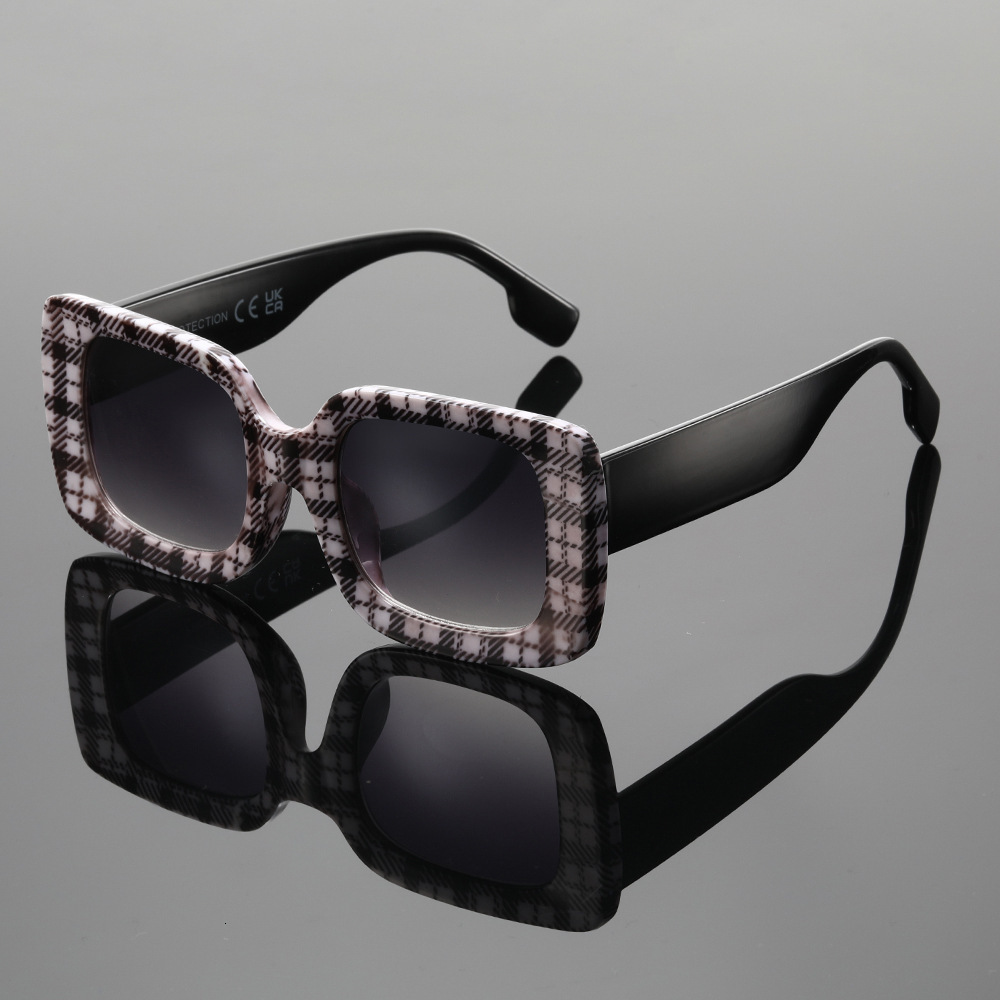 Big Frame Designer Sunglasses Women High End UV400 Polarized Lightweight Outdoor Street Shooting Daily Casual All Match Trendy Sun Shade Glasses
