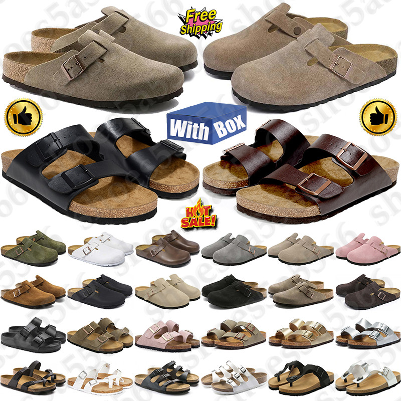 With Box Designer birkenstockksandal birkenstockkclog berkinstok birkinstok sandals Boston slides clogs slippers sliders shoes sandles for mens w