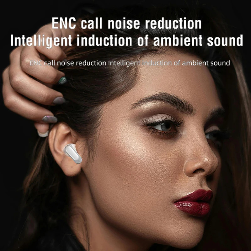 BOSECXT Ultra V11 Smart Touch Multi functional Large Screen TWS Wireless ANC Noise Cancelling Earbuds Enc Heavy Bass Earbuds 260423