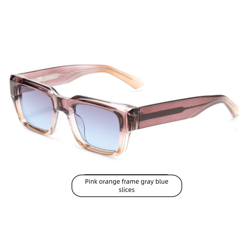 Designer Outdoor Sports Bicycle Glasses Luxury Sunscreen And UV Protection Internet Celebrity Model Square Sunglasses Trendy Brand Women's Access