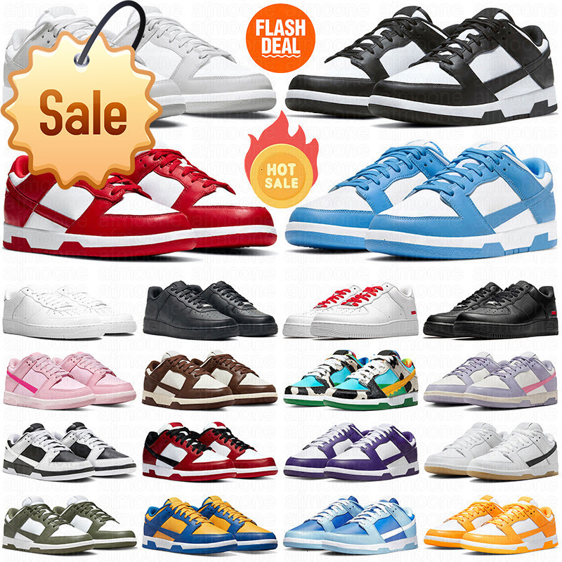 Designer men women casual shoes flat sneakers fashion outdoor running shoe black white red pink green Mens trainers