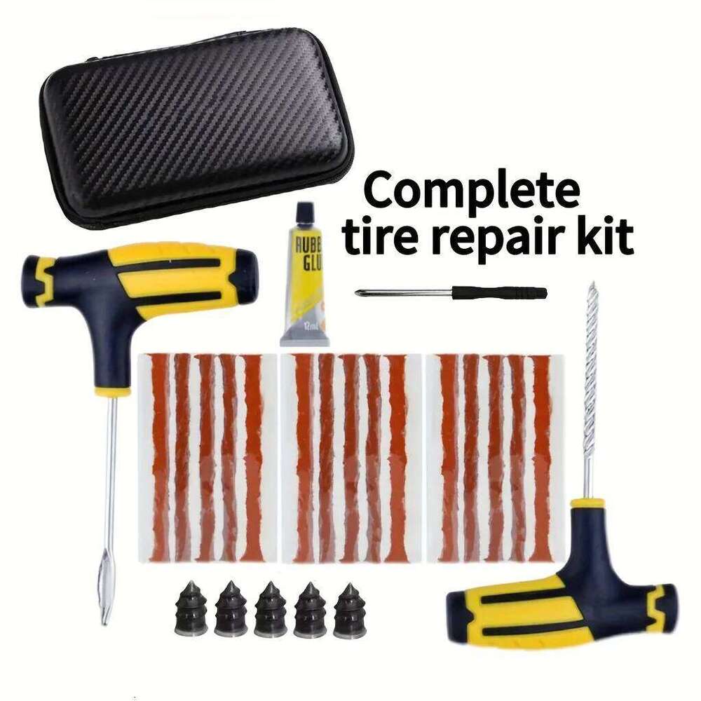 Emergency - Kits with Screwdriver and Tire Repair Glue