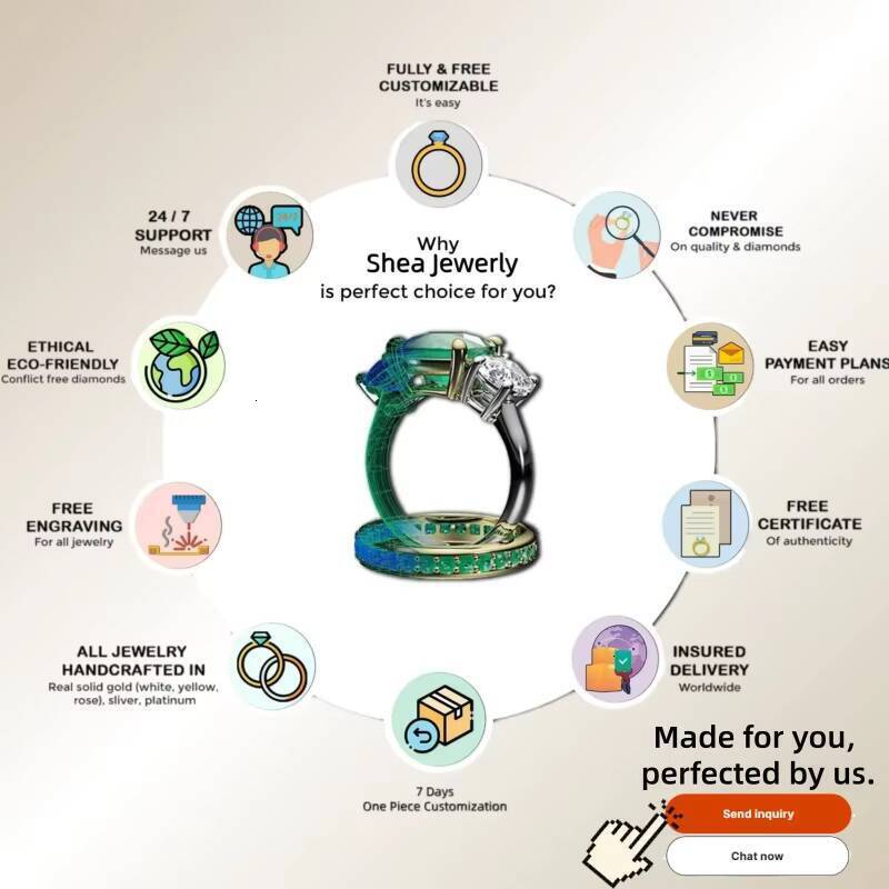 IGI Certified Vvs Cvd Lab Grown Created Diamond 10k 14k 18k Soild Gold Radiant Cut Engagement Ring 2Ct 3Ct