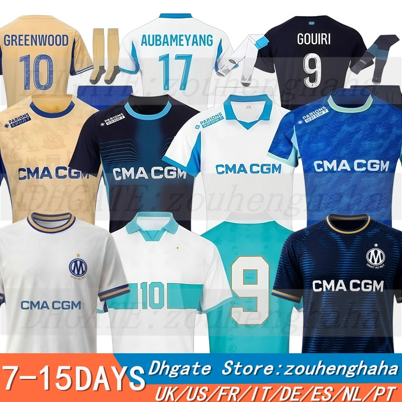 26 27 Maillot MaRsEile OM Monumentale Soccer Jerseys 2026 2027 Home Away Third Fans PLAYER Men Kids Football jersey Shirts Kit S-4XL GREENWOOD RABIOT MEDINA PAIXAO