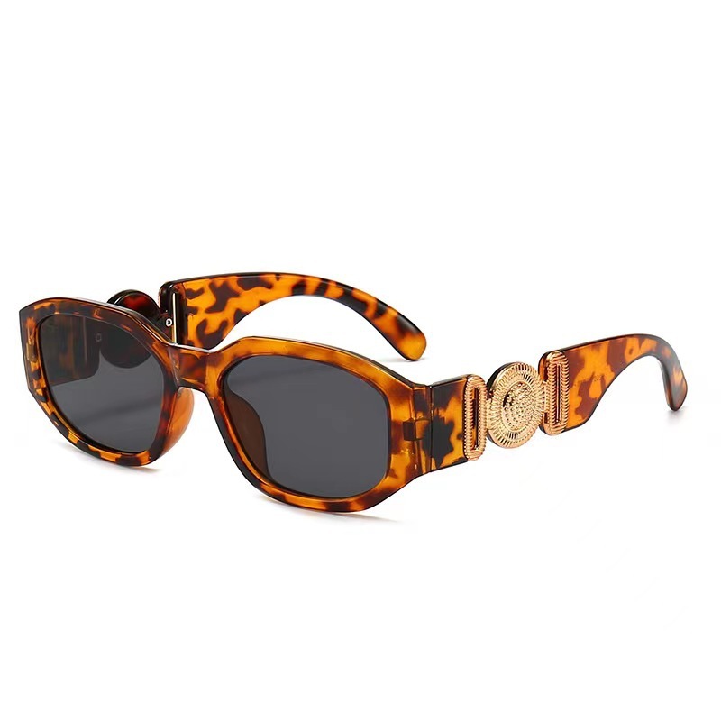 New Fashion Polygonal Designer Sunglasses Small Square Frame Cat Eye Sports Eyewear For Men Women Outdoor Cycling Driving Camping Beach UV Protection 