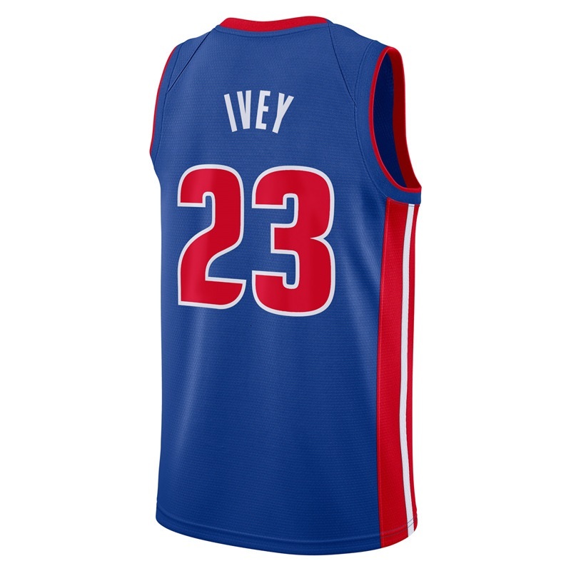 Cade Cunningham Basketball Jersey Jaden Ivey Jalen Duren Ausar Thompson Isaiah Stewart Tobias Harris Caris LeVert Ron Holland II City Tolu Smith Dunca