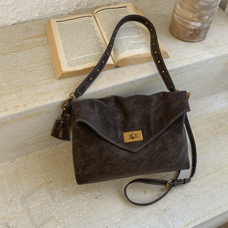 Vintage underarm bag for women, new cross-border style, autumn-winter lightweight luxury, niche fashion, single shoulder crossbody bag. Free shipping. - view 4