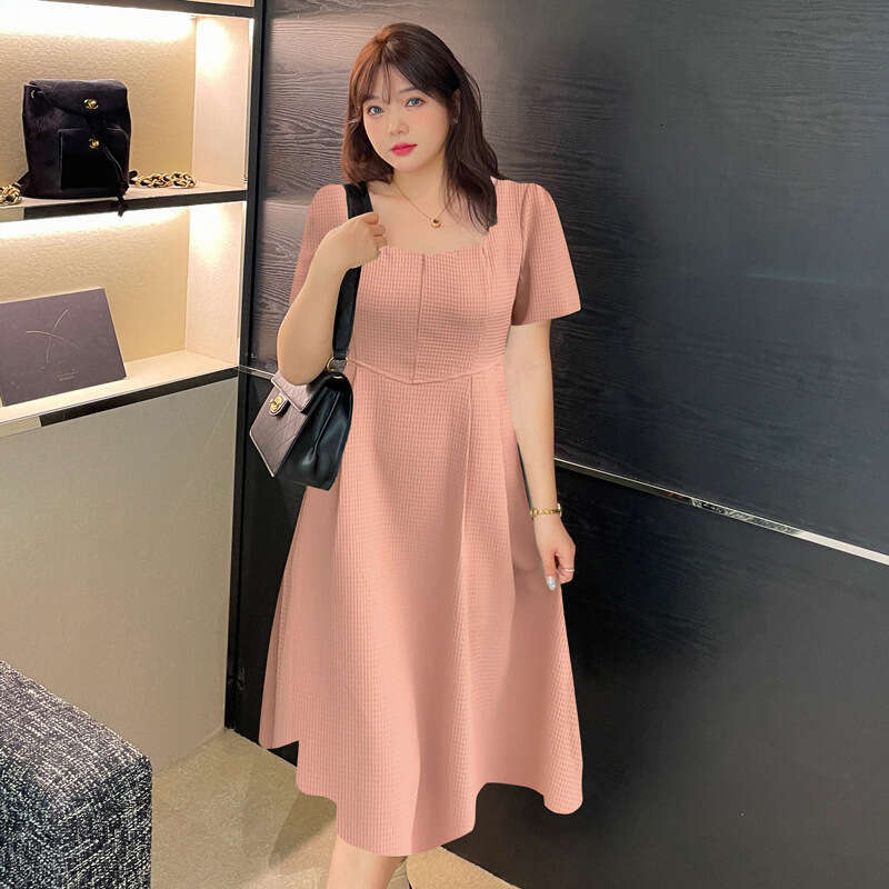 2026 European American Style Elegant Spring New Dress With Printed Chiffon, Long Sleeves, V-Neck, And Tie Belt