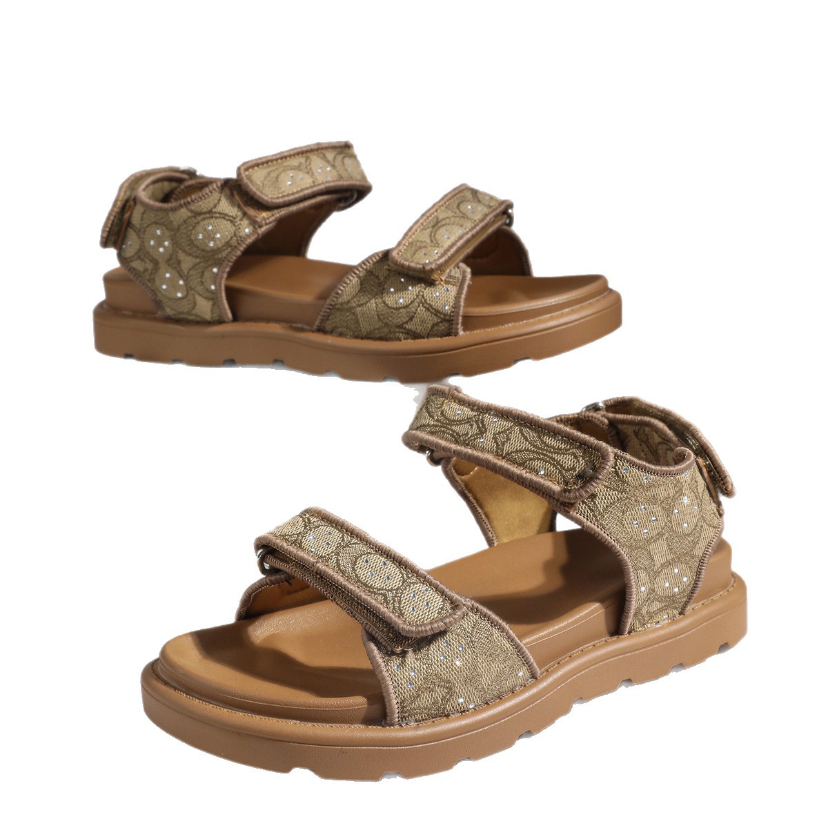 Vacation Square Adjustable Strap Platform Sandals Free shipping 2026 Luxury Daily Essential Size Friendly Summer Beach