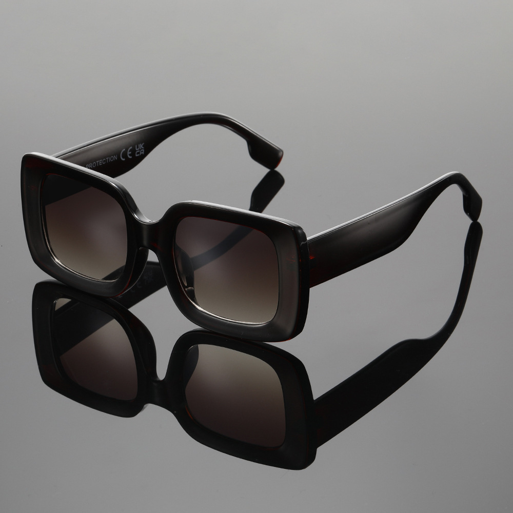 Big Frame Designer Sunglasses Women High End UV400 Polarized Lightweight Outdoor Street Shooting Daily Casual All Match Trendy Sun Shade Glasses