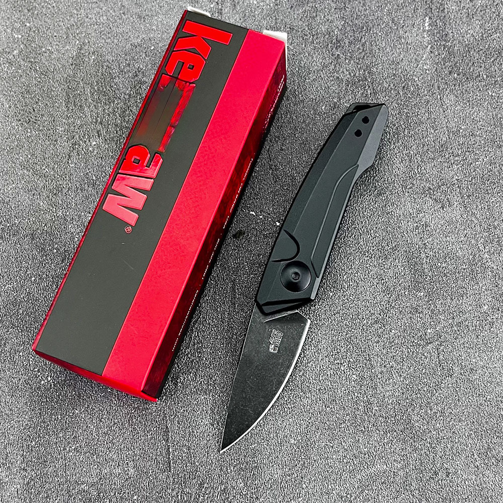 High-Quality KS 7250 Pocket Folding Knife 8Cr13MoV Blade Aluminum Alloy Handle Outdoor Camping Fishing Everyday Carry Knives