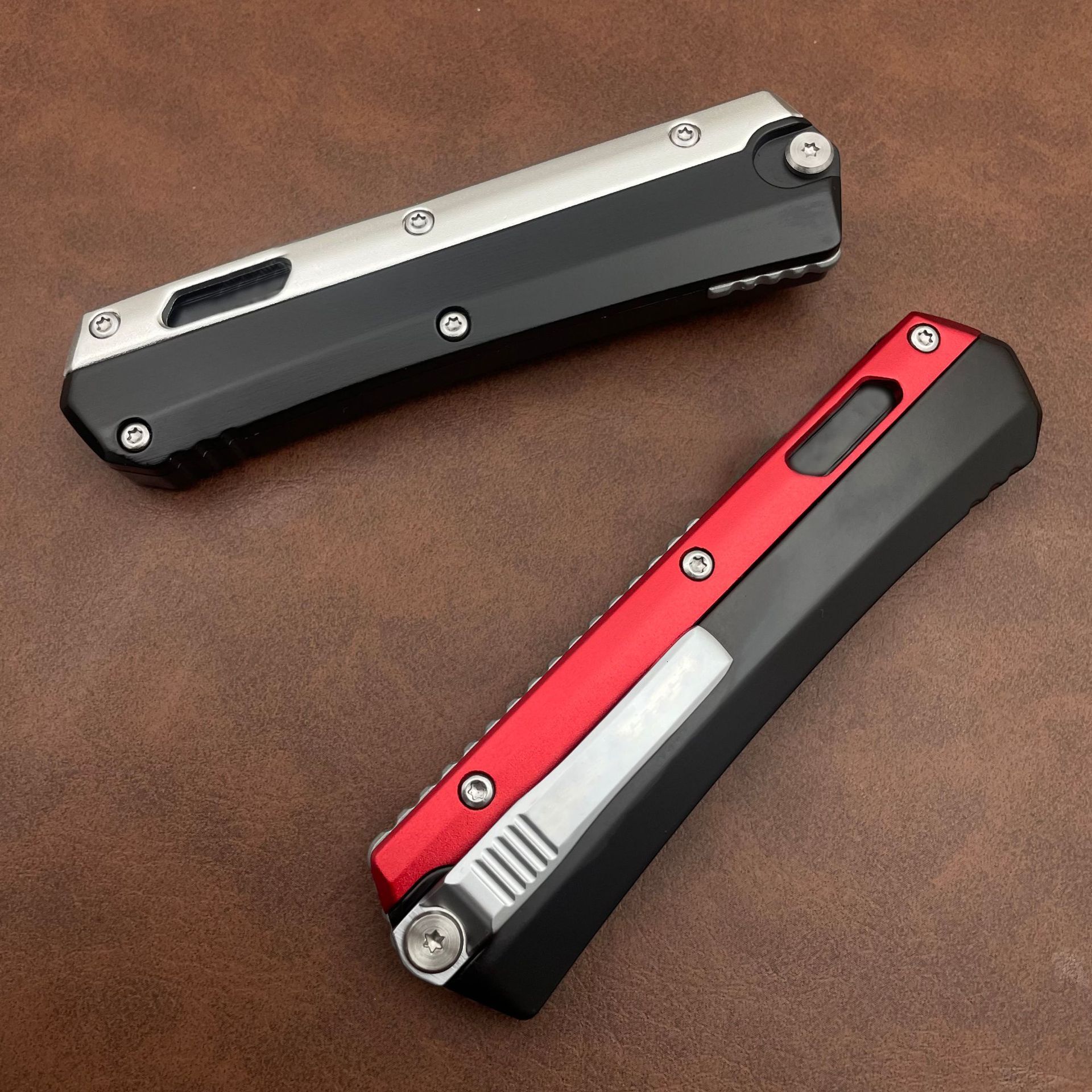 Pocket Knives Knife M390 Blade Outdoor Self Defense Zinc Aluminum Handle Camping Utility Knife EDC Tools