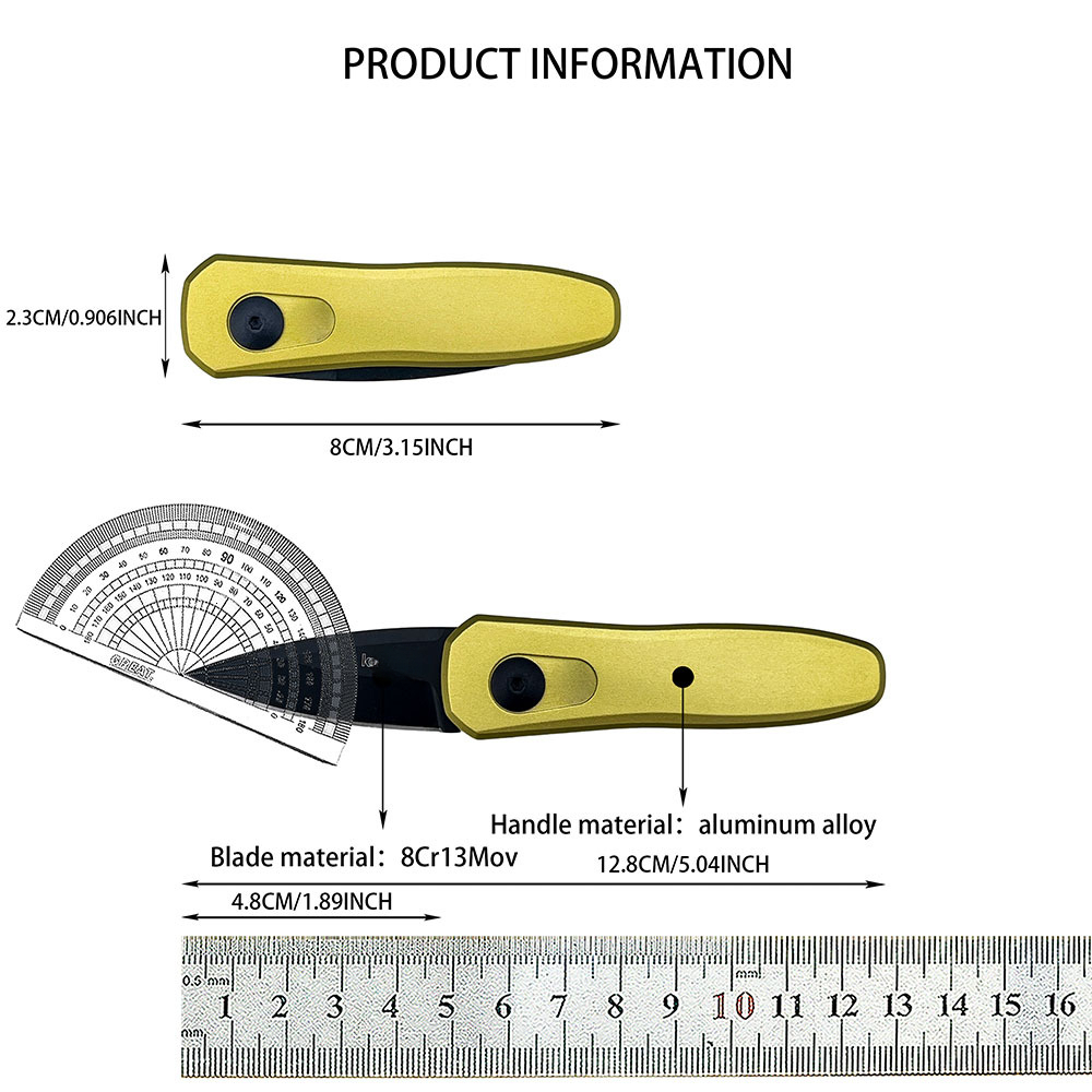 Emerson 6034 CQC-6K 7K Folding Knife G10 Handle 8Cr14MoV Blade Outdoor Camping Hunting Pocket EDC Tool Knife