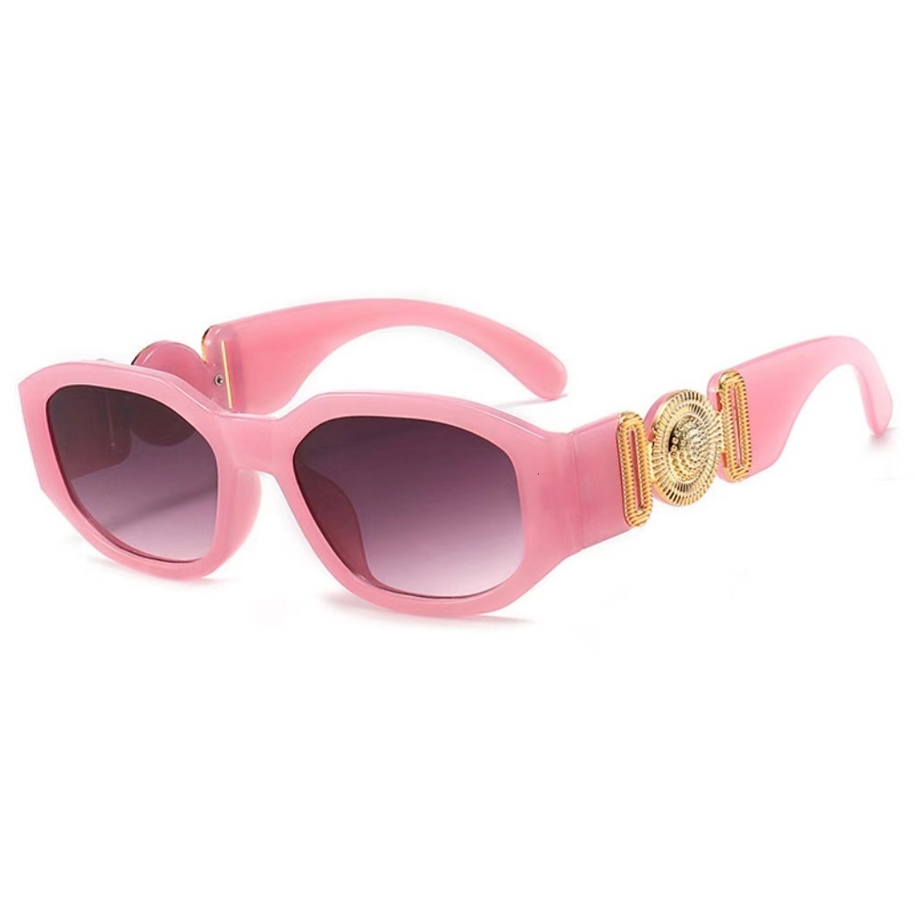 New Fashion Polygonal Designer Sunglasses Small Square Frame Cat Eye Sports Eyewear For Men Women Outdoor Cycling Driving Camping Beach UV Protection 