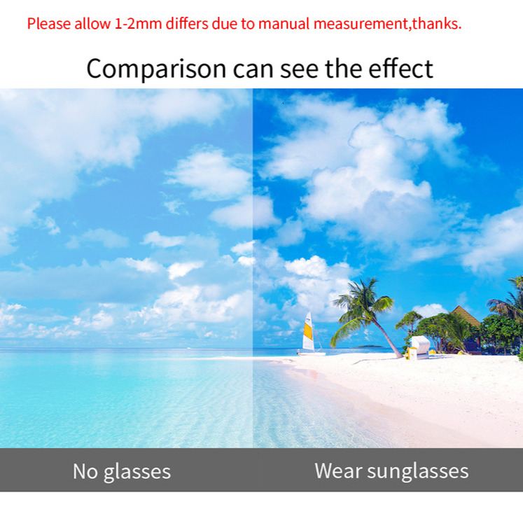 Polygonal Frameless Sunglasses with Leg Chain, Gradient Mirror Lenses, UVA/UVB-Blocking PC Construction, Casual Fashion Eyewear, Eyeglass Chain Access - view 9