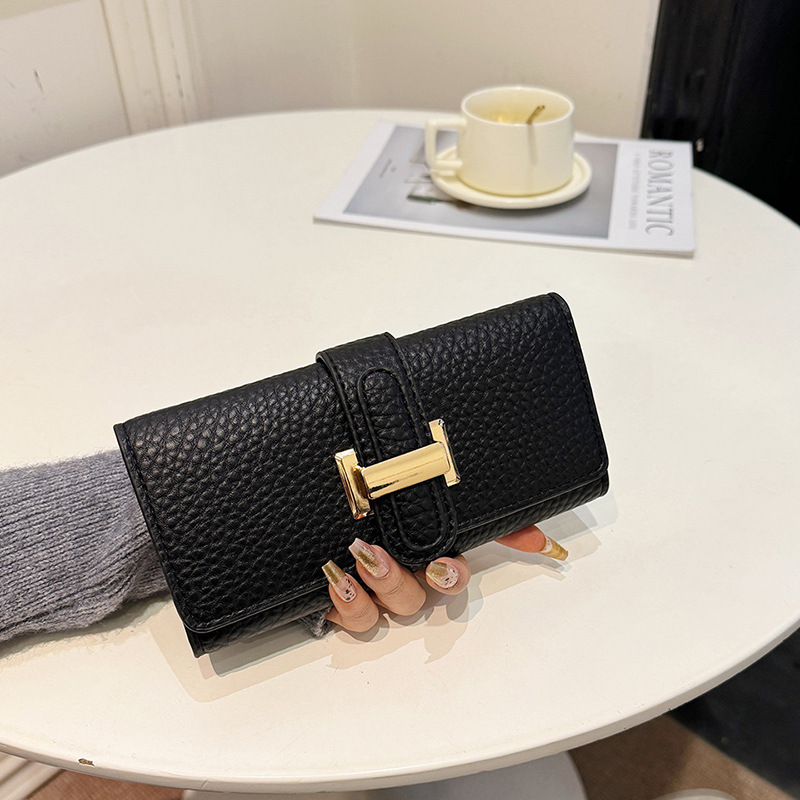 free shipping designer wallet 2026 Women's Long Clutch Wallet, Large Capacity Multi-Card Slot Simple Design, High-End Fashion New Multifunctional