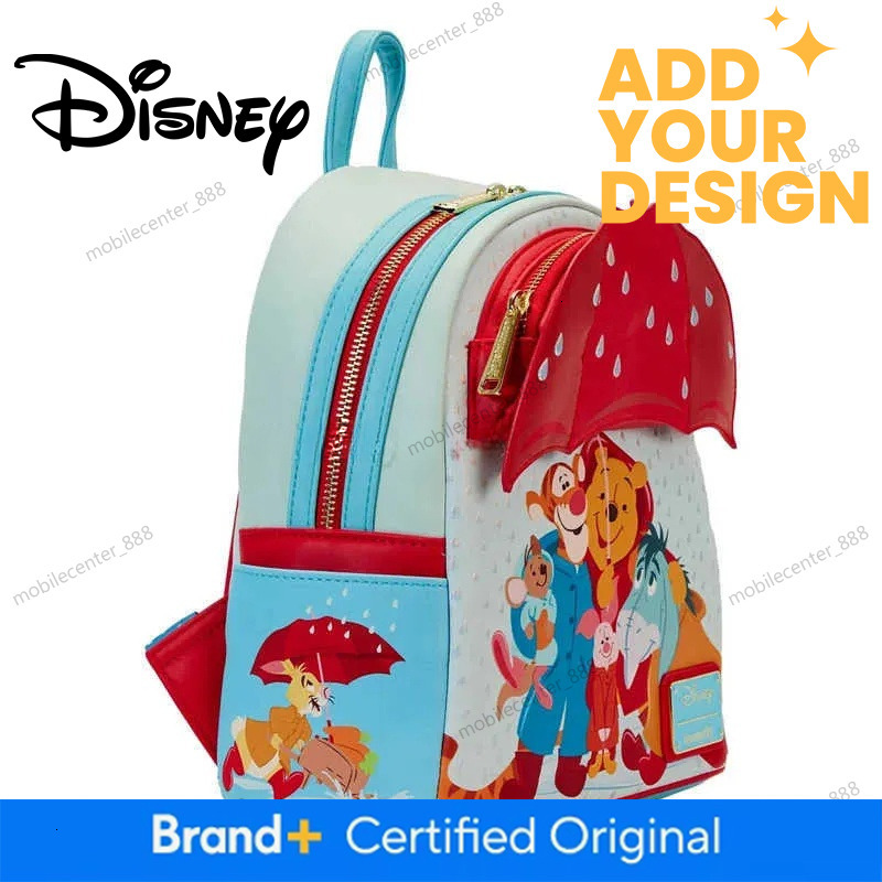 Disney NEW Loungefly Little Boys and Girls Winnie The Pooh Rainy Day Mini Backpack