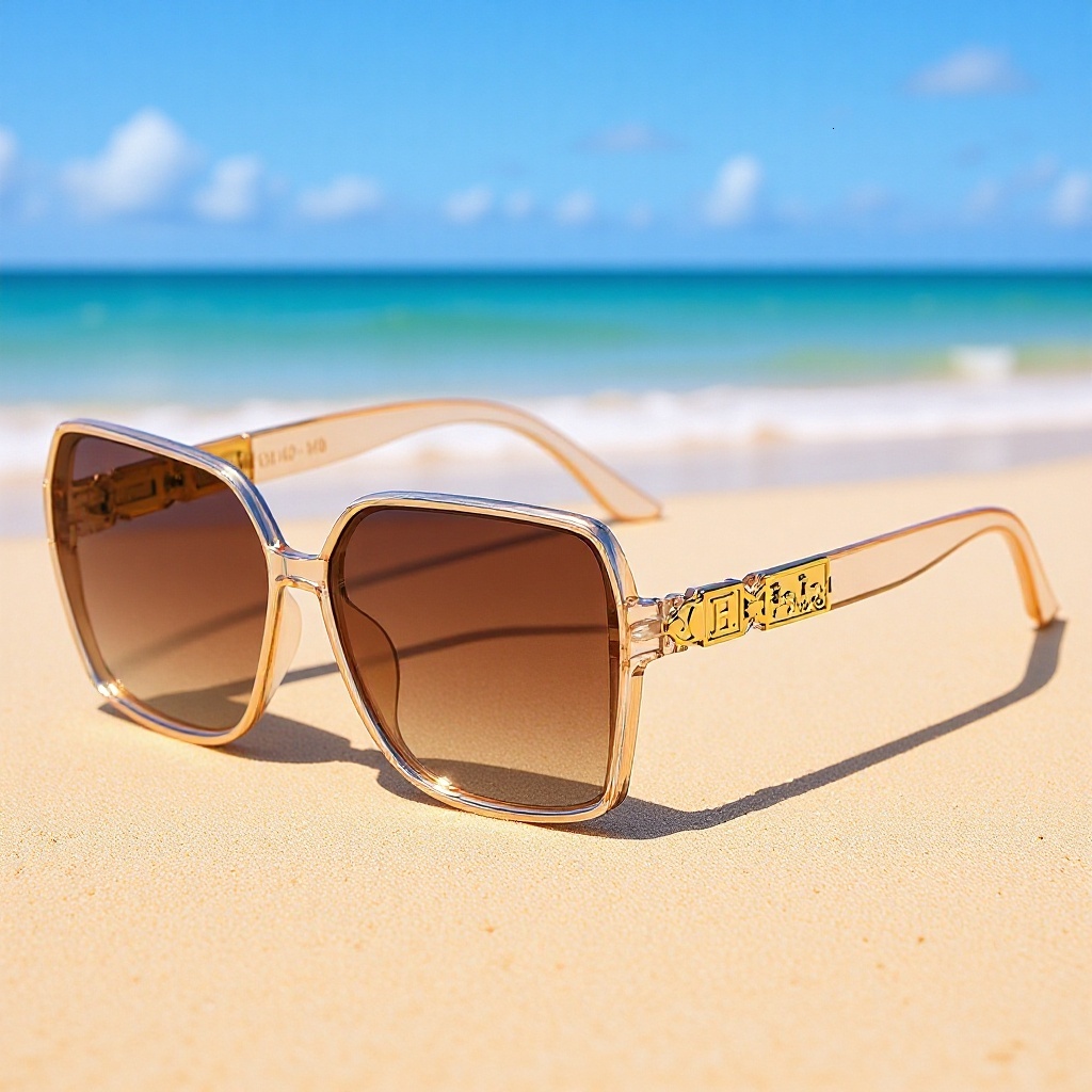 Hot Selling New Square Designer Sunglasses Internet Celebrity Trendy Eyewear For Outdoor Travel Street Shooting UV Protection Face Slimming Fashion Su