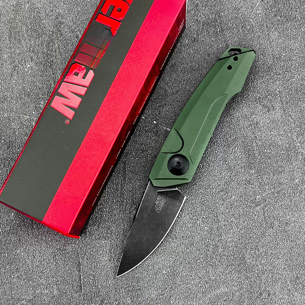 High-Quality KS 7250 Pocket Folding Knife 8Cr13MoV Blade Aluminum Alloy Handle Outdoor Camping Fishing Everyday Carry Knives