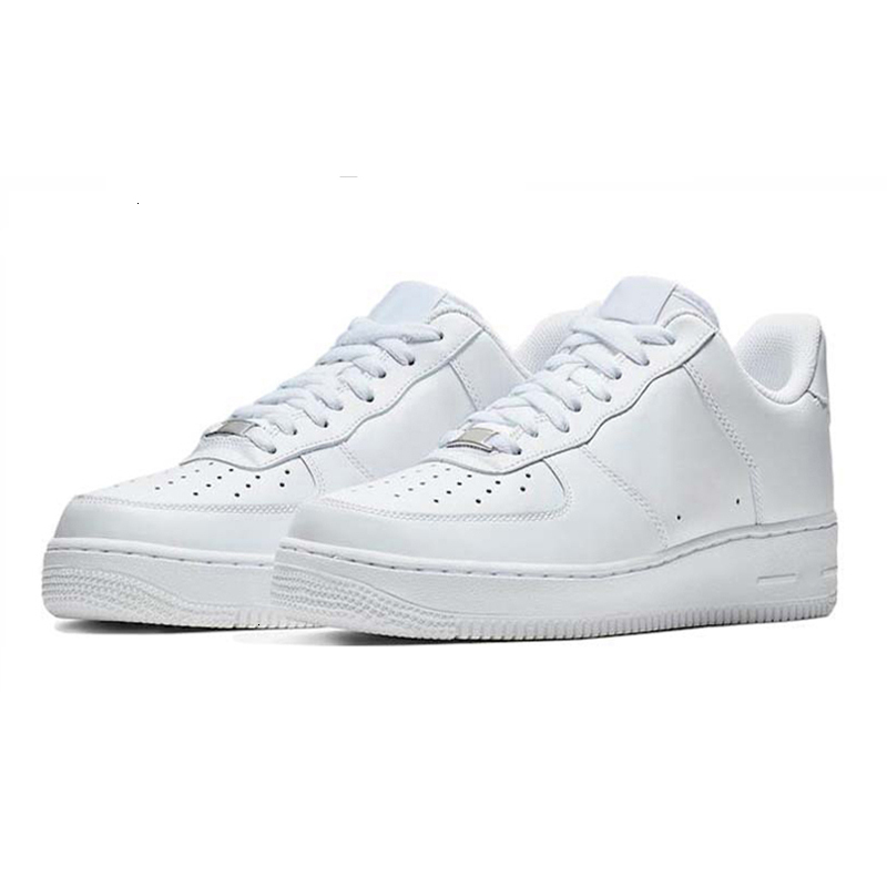 with box 1s designer shoes 1 women mens trainers forc one triple white black wheat panda high low designer outdoor sneakers casual 36-47 hot