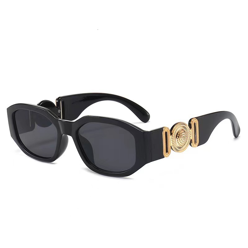 New Fashion Polygonal Designer Sunglasses Small Square Frame Cat Eye Sports Eyewear For Men Women Outdoor Cycling Driving Camping Beach UV Protection 