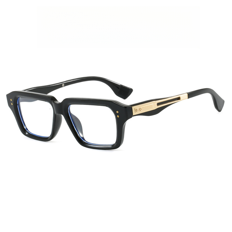 Retro Minimalist Designer Sunglasses Luxury Men's Business New Style Personalized Square Frame Sunglasses Trendy Sun Shading Outdoor Sports Cycli - view 9
