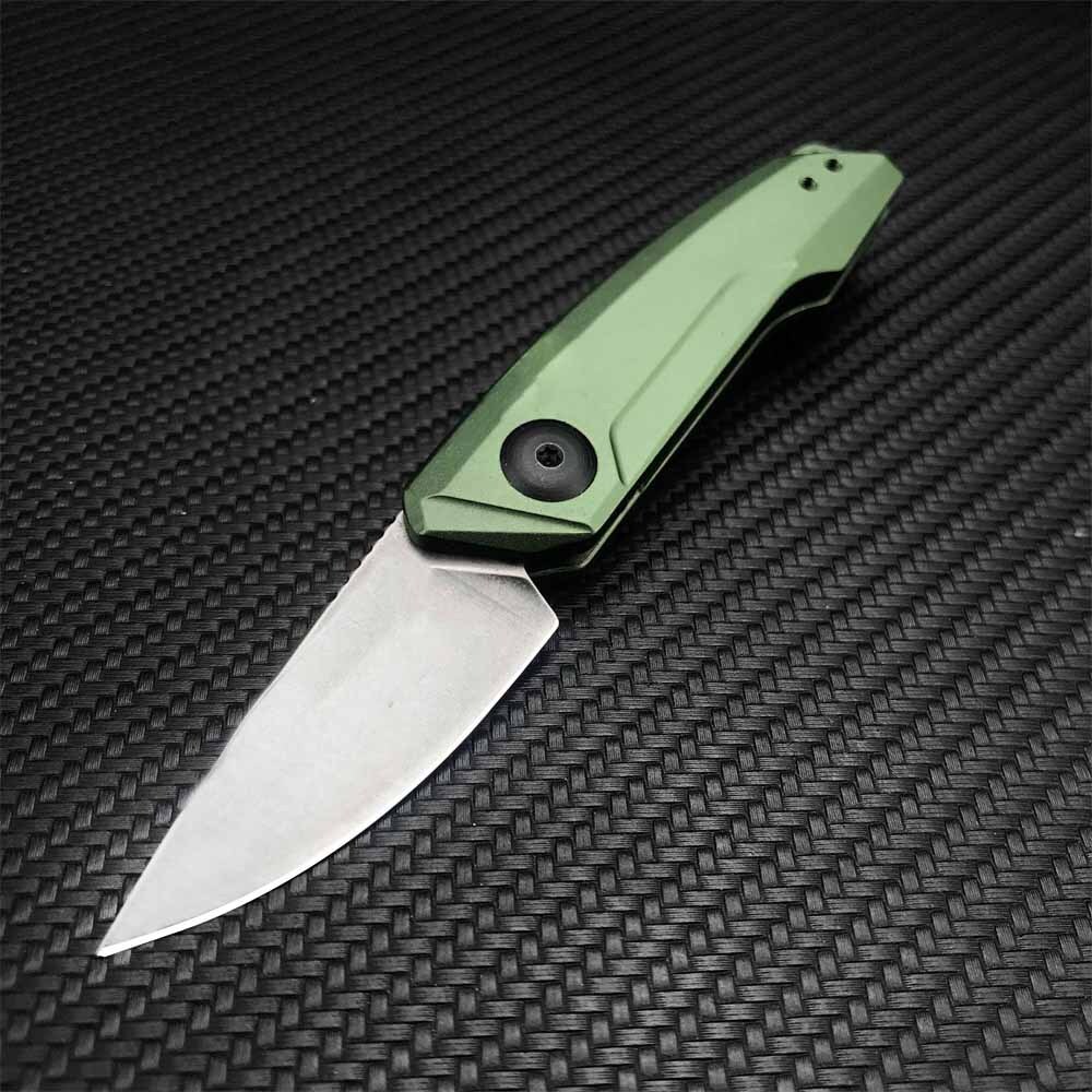 7250 Pocket Folding Camping Knife CPM-154 Blade Aluminum Handle Survival Hunting Tactical Knives Outdoor Fruit Utility EDC Tools