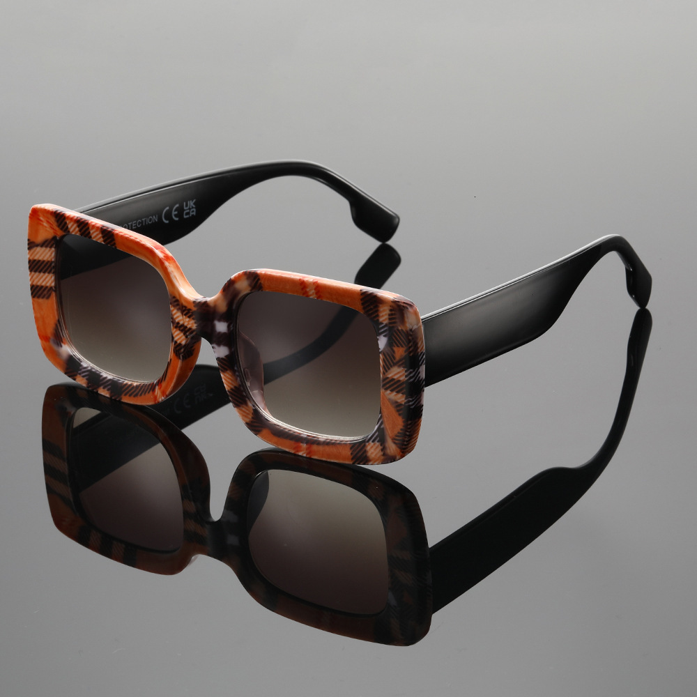 Big Frame Designer Sunglasses Women High End UV400 Polarized Lightweight Outdoor Street Shooting Daily Casual All Match Trendy Sun Shade Glasses