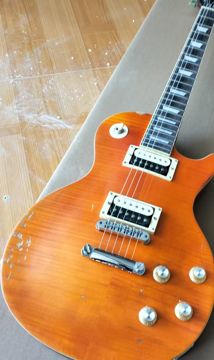 New arrial slash relic heavy electric guitar,customized guitar for customers