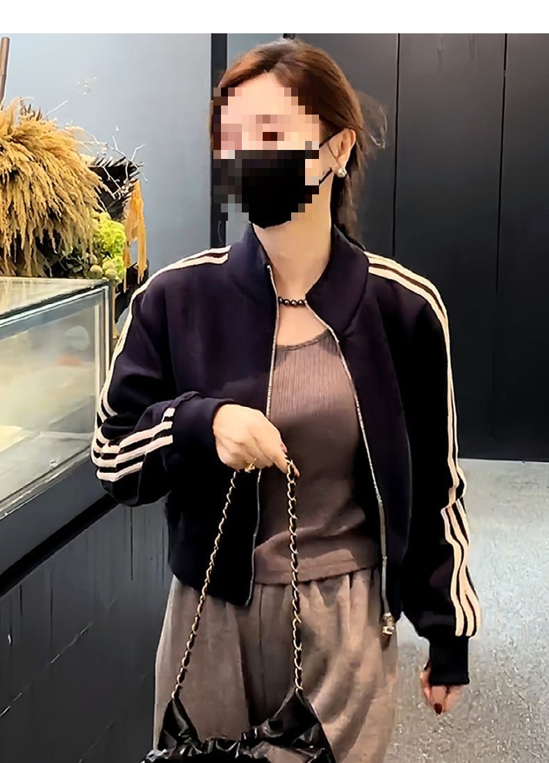 2026 Women's Short Korean - style Casual Baseball Jacket a Loose Style for Small - framed Girls in Spring Fashionable Sports Top