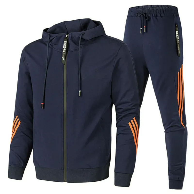2025 Designer Fashion For Hoodie Fitness Gym Clothing Men Running Set Sportswear Jogger MenS Tracksuit Winter Suit Sports