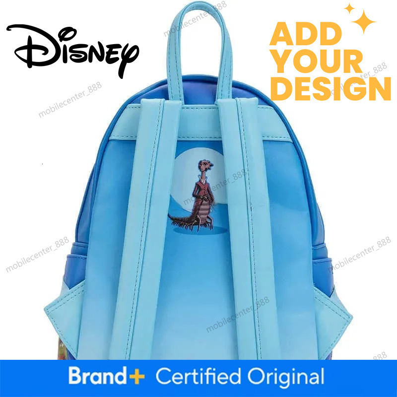 Genuine Disney Loungefly Pixar Monsters University Anime Peripheral Travel Cute Summer Backpack For Girlfriend Gift X250412