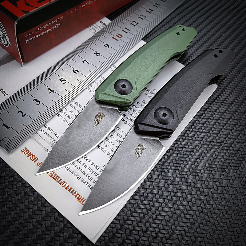 7250 Pocket Folding Camping Knife CPM-154 Blade Aluminum Handle Survival Hunting Tactical Knives Outdoor Fruit Utility EDC Tools