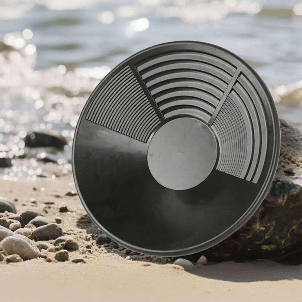 Plastic With Riffle Basin Mining Pan Dredging Prospecting River Tool Wash Gold Panning Equipment - view 6