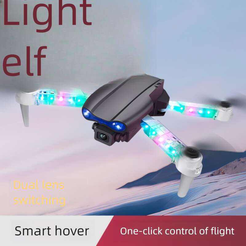E99 E88D Foldable Drone 4K HD Aerial Photography Quadcopter LED Light Air Pressure Altitude Hold RC Aircraft Kids Mini Drone Toy for Beginners CKS