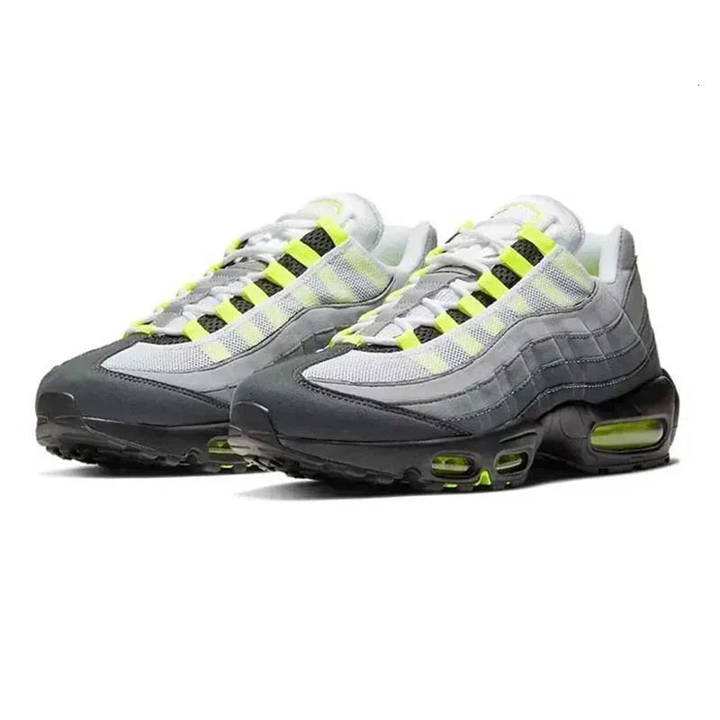 2025 Free Shipping Mens 95 95s Neon designer Running Shoes Classic Triple Black White Yellow Cool Grey Olive Midnight Navy Men Trainers Sports Sneaker