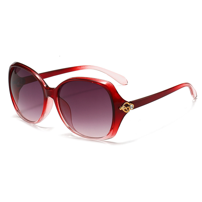 Retro Leopard Print Large Frame Designer Sunglasses Luxury Trendy Brand Sun Shading And UV Protection For Women Outdoor Sports And Cycling Glasses