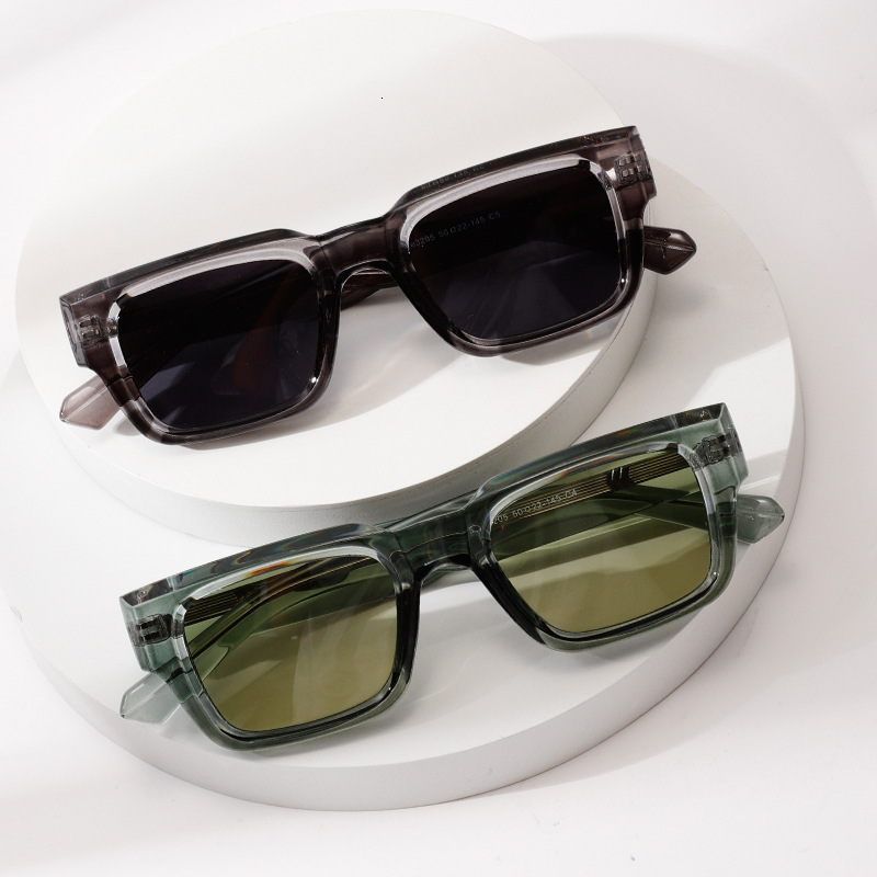 Designer Outdoor Sports Bicycle Glasses Luxury Sunscreen And UV Protection Internet Celebrity Model Square Sunglasses Trendy Brand Women's Access