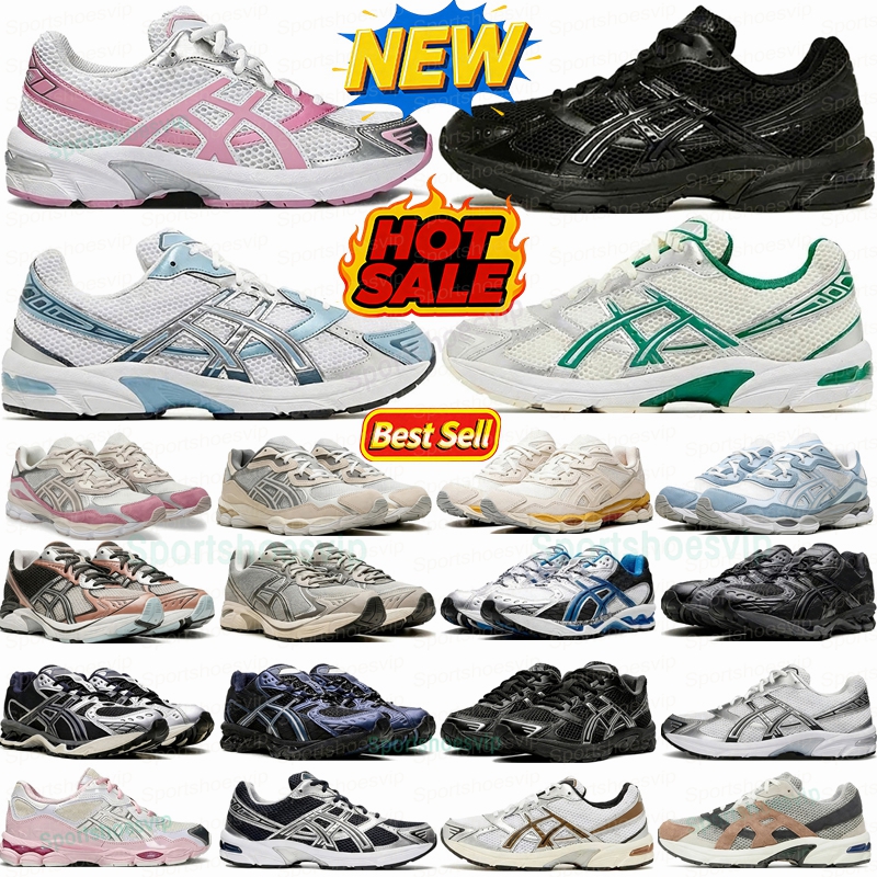 with box designer shoes gels nyc 1130 sneakers Solar Power pink glow sier cream black white orange men women outdoor recreation sports trainers durable running shoes
