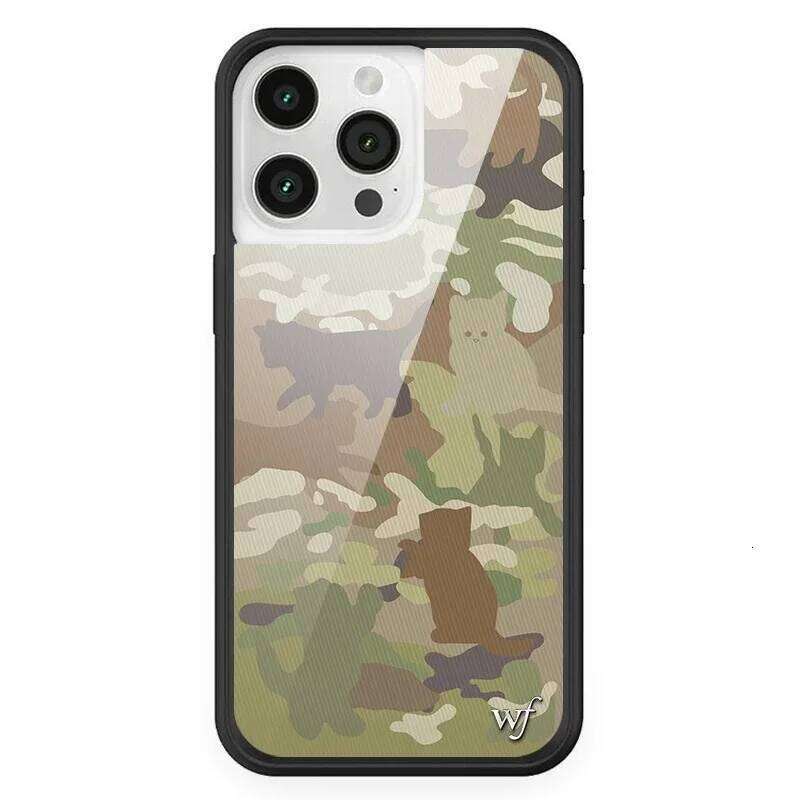 2026New Wildflower Polka dot deer Phone Case for iPhone 17 Max 12 13 14 15 plus 16 Pro Cover 3D WF Strawberry Cases 26H0504