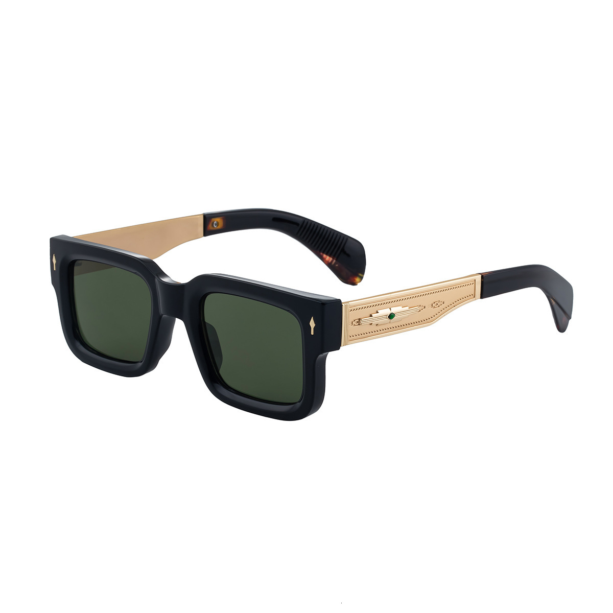 2026 New Designer Sunglasses Luxury Fashion High End Square Frame Retro High End Sunscreen Men's Outdoor Sports Cycling Goggles Trendy Brand Men& - view 6