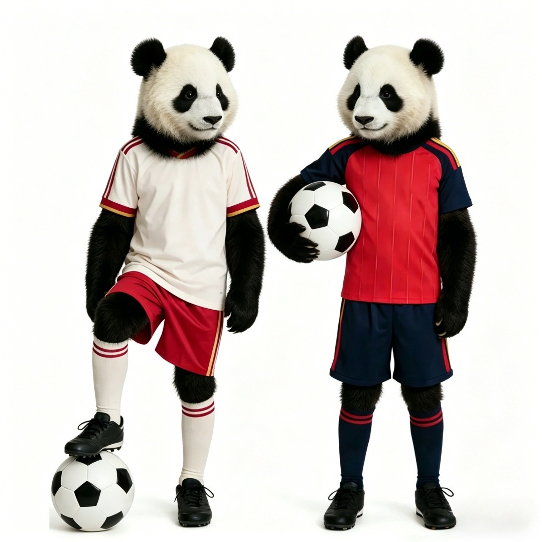 2026 Home/away Quick-Dry Football Kit with Shorts for Boys 2-12 Y Uniform for Training Sports Kids Spain Style Soccer Jersey Set,unisex size, panda lo