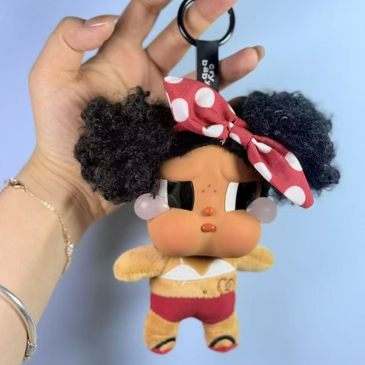 CRYBABY Vacation Mode On Series Vinyl Doll Blind Box Mystery Box Toy Kawaii Ornaments Figurines Home Desktop Model Gift QIAOWANTONG