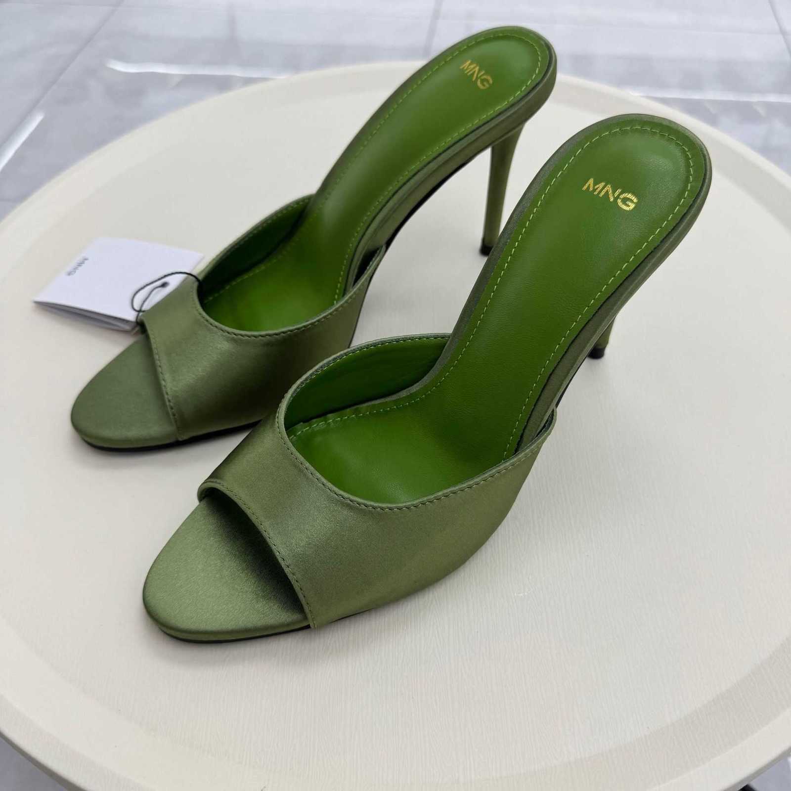 with box Sandals Designer Luxury Classic Spain new summer womens shoes pointed-toe open-toe sandals backless high-heeled stilettos for women X260504