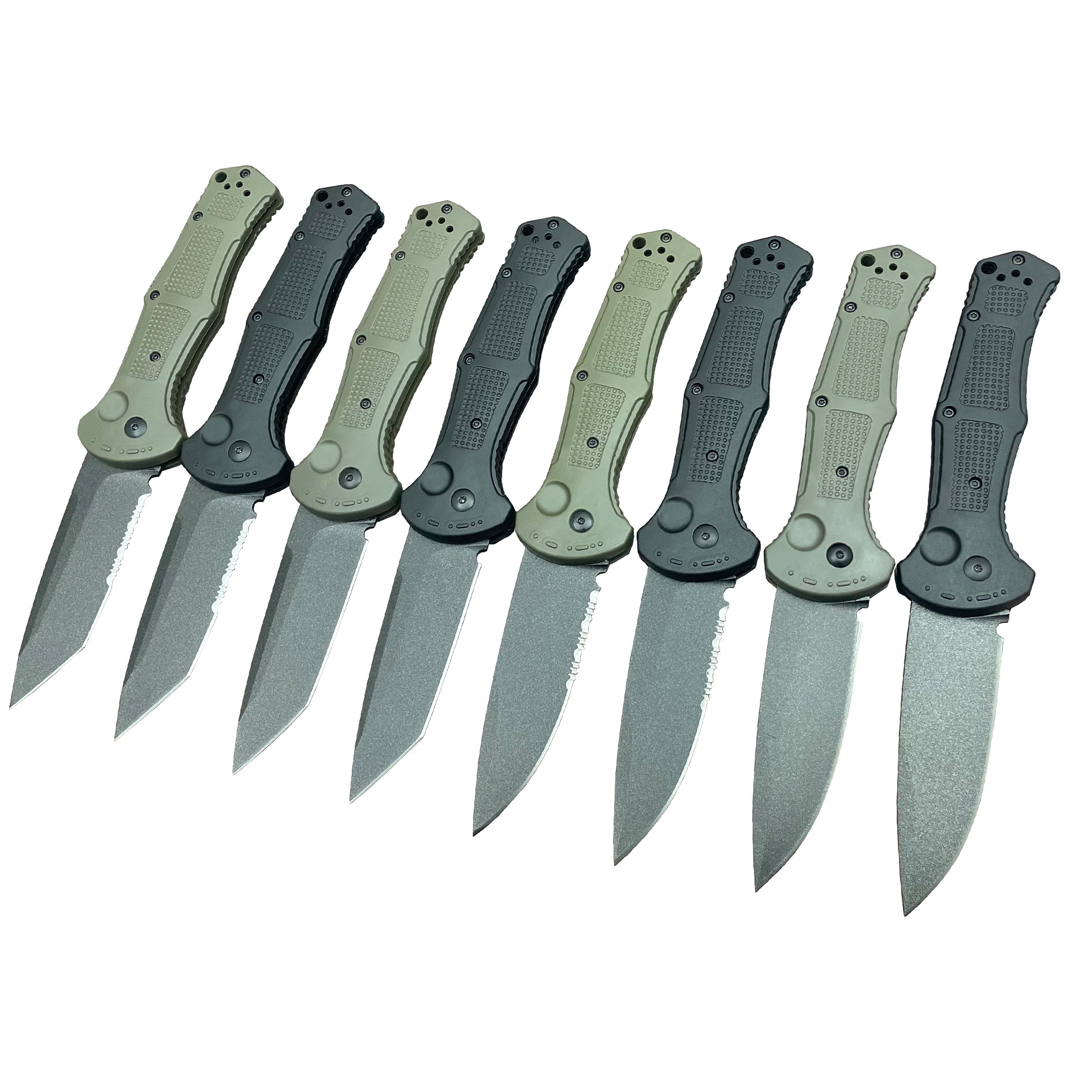 New BM 9070 Small Folding Knife EDC Camping Hiking Tools High Quality D2 Blade Nylon Fiber Handle Outdoor Pocket Knife