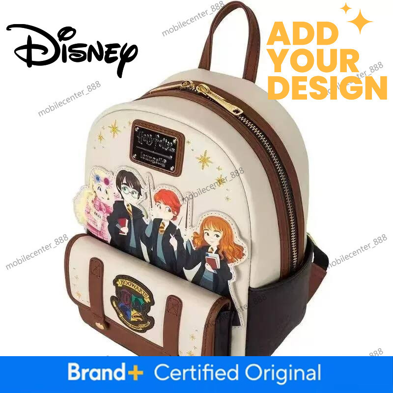Designer Disney Loungefly Harries Cosplay Backpack Pottered Womens Double Strap Shoulder Bag Purse Mini Backpack Luxury - view 3