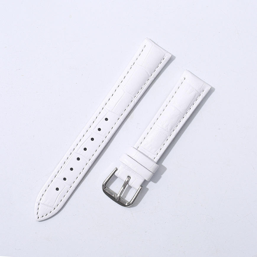 Retro High-Quality Leather Watch Strap, 12-24mm Universal Replacement Band with Metal Buckle for All Smart & Traditional Watch Brands
